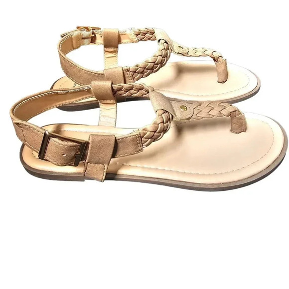 Journee Collection Genevive Women's Sandals Size 7‎ - Picture 4 of 8